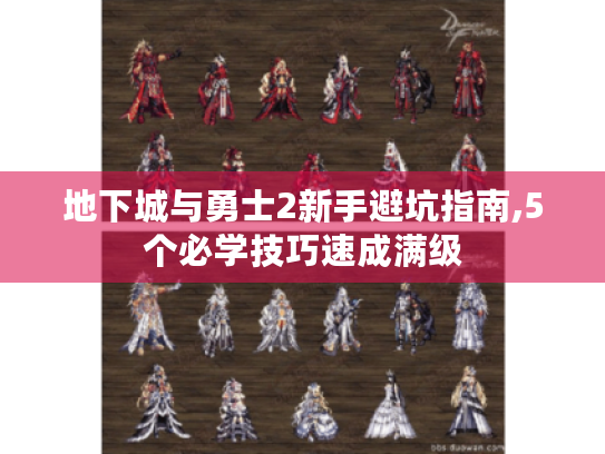 地下城与勇士2新手避坑指南,5个必学技巧速成满级