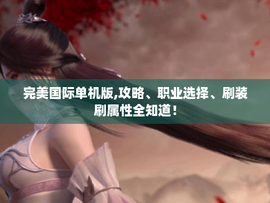 完美国际单机版,攻略、职业选择、刷装刷属性全知道! 完美国际单机版,攻略、职业选择、刷装刷属性全知道!