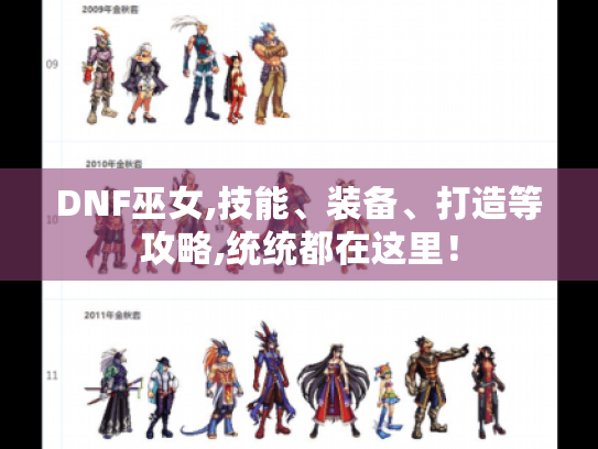 DNF巫女,技能、装备、打造等攻略,统统都在这里！