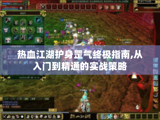 热血江湖护身罡气终极指南,从入门到精通的实战策略