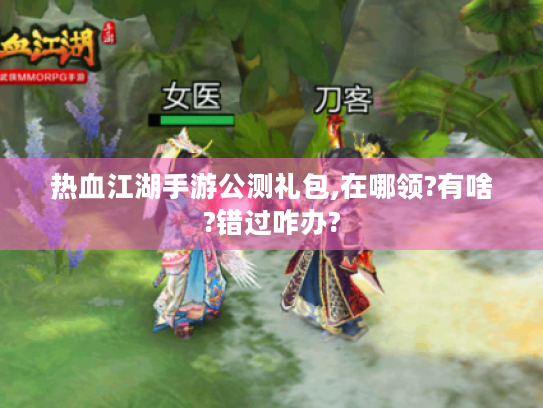 热血江湖手游公测礼包,在哪领?有啥?错过咋办?