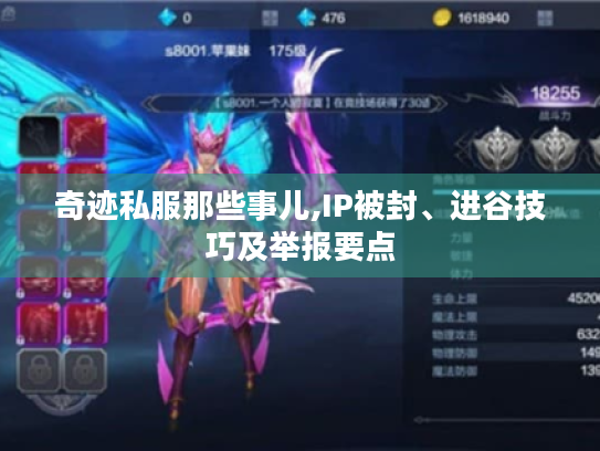 奇迹私服那些事儿,IP被封、进谷技巧及举报要点 奇迹私服那些事儿,IP被封、进谷技巧及举报要点
