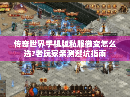 传奇世界手机版私服微变怎么选?老玩家亲测避坑指南