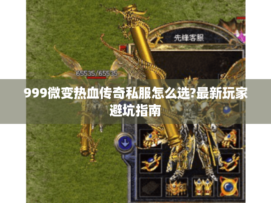 999微变热血传奇私服怎么选?最新玩家避坑指南 999微变热血传奇私服怎么选?最新玩家避坑指南