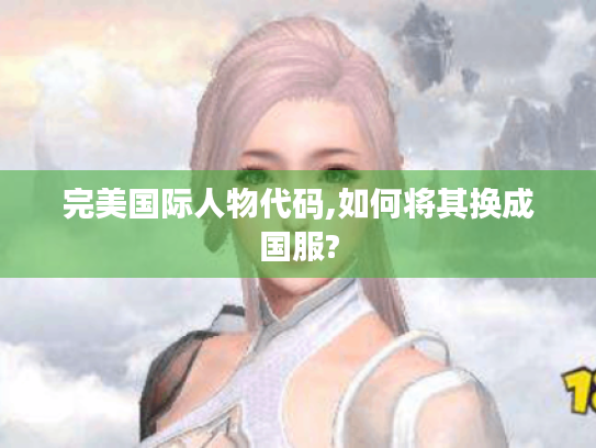 完美国际人物代码,如何将其换成国服?