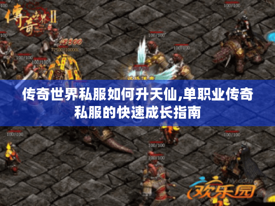 传奇世界私服如何升天仙,单职业传奇私服的快速成长指南
