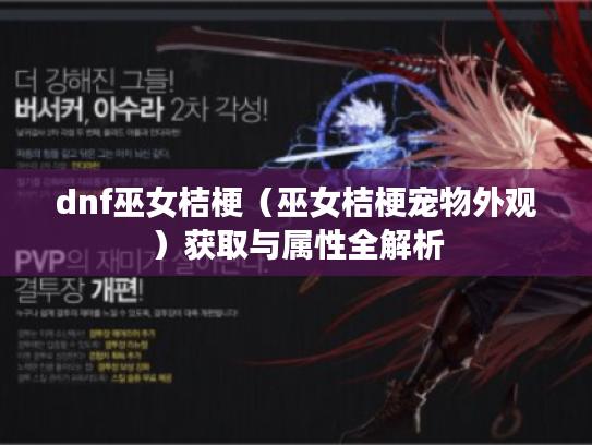 dnf巫女桔梗（巫女桔梗宠物外观）获取与属性全解析