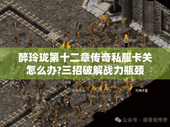 醉玲珑第十二章传奇私服卡关怎么办?三招破解战力瓶颈 醉玲珑第十二章传奇私服卡关怎么办?三招破解战力瓶颈