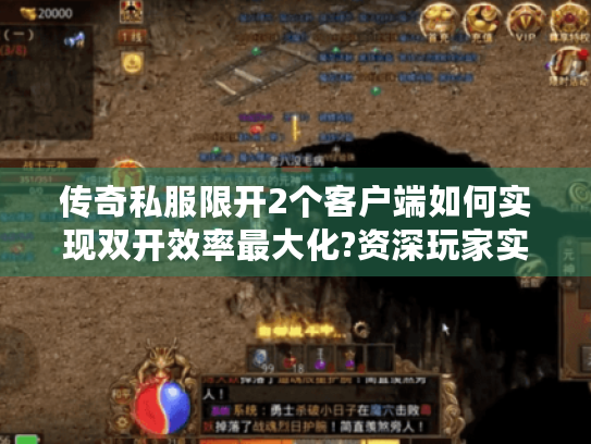 传奇私服限开2个客户端如何实现双开效率最大化?资深玩家实战技巧分享