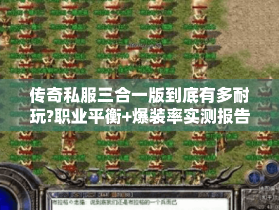 传奇私服三合一版到底有多耐玩?职业平衡+爆装率实测报告