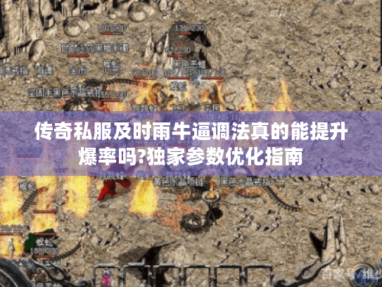 传奇私服及时雨牛逼调法真的能提升爆率吗?独家参数优化指南