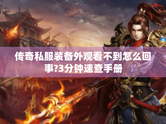 传奇私服装备外观看不到怎么回事?3分钟速查手册