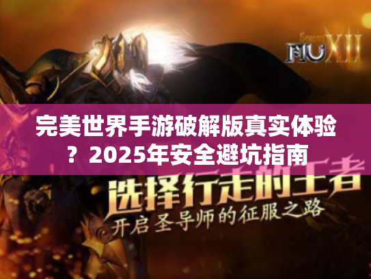 完美世界手游破解版真实体验？2025年安全避坑指南