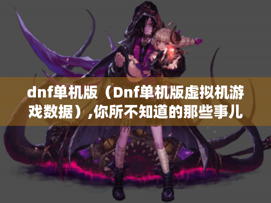 dnf单机版（Dnf单机版虚拟机游戏数据）,你所不知道的那些事儿