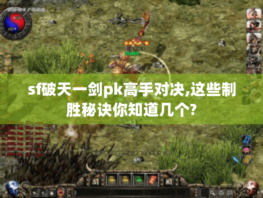 sf破天一剑pk高手对决,这些制胜秘诀你知道几个? sf破天一剑pk高手对决,这些制胜秘诀你知道几个?