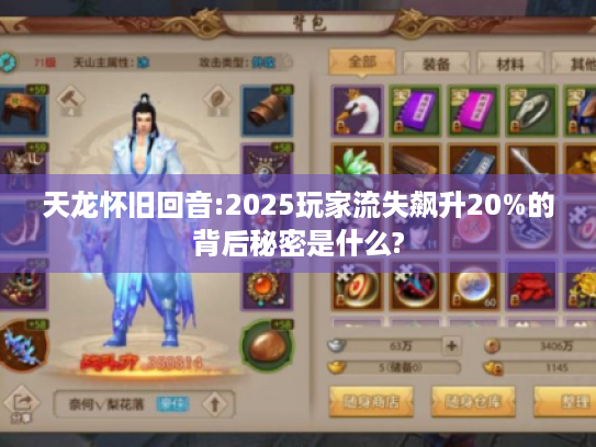 天龙怀旧回音:2025玩家流失飙升20%的背后秘密是什么?