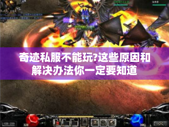 奇迹私服不能玩?这些原因和解决办法你一定要知道