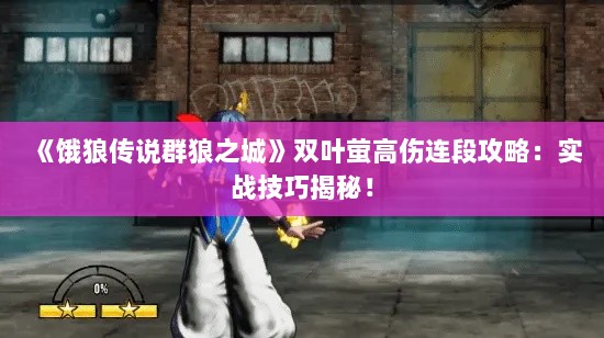 《饿狼传说群狼之城》双叶萤高伤连段攻略：实战技巧揭秘！