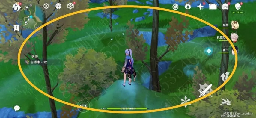 《原神》白梣木采集攻略：快速获取方法揭秘
