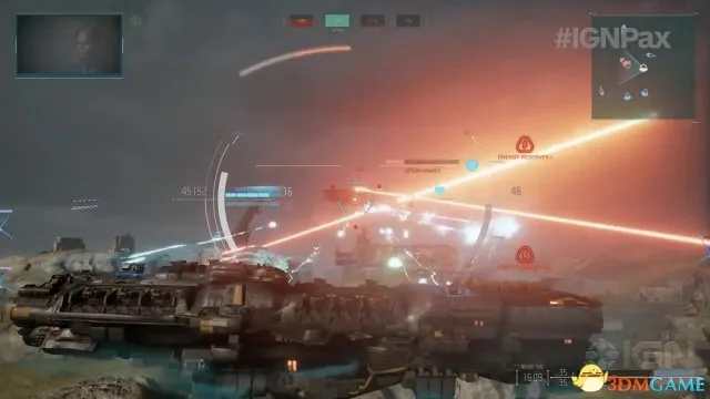 《无畏战舰》独家演示：太空战舰激战正酣，7分钟爽快对射！