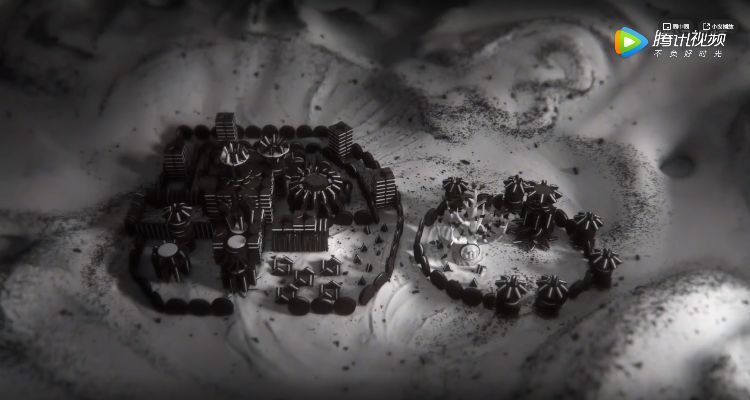 史诗级饼干版《权游》片头：奥利奥夹心演绎传奇