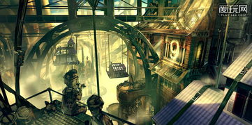 《生化奇兵》Robb Waters原画：揭秘游戏艺术大师的视觉盛宴