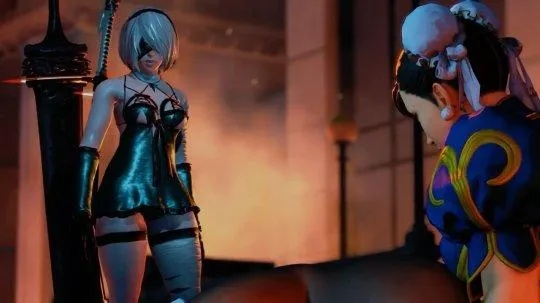 《街霸5》2B神级MOD引关注，尼尔官方正面回应彰显创新精神