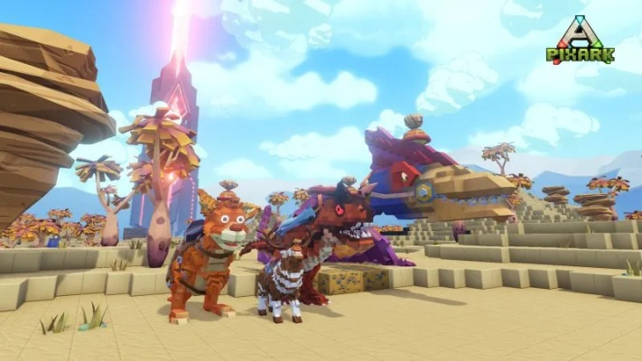 《方块方舟》全新预告，3月Steam独占上架，探索新维度！