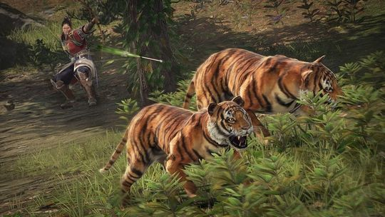 竹林奇遇：惊险邂逅双虎，揭秘《真三国无双8》神秘探险