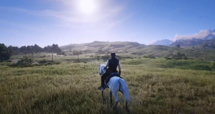 《GTA5》稍逊风骚？揭秘《荒野大镖客2》画面新境界