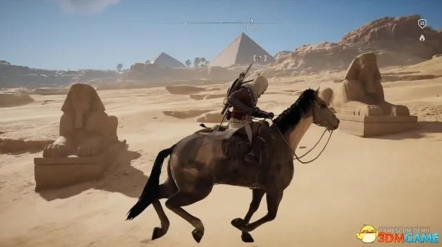 《刺客信条：起源》Xbox One X独占体验，揭秘埃及版“雌雄双煞”传奇再现