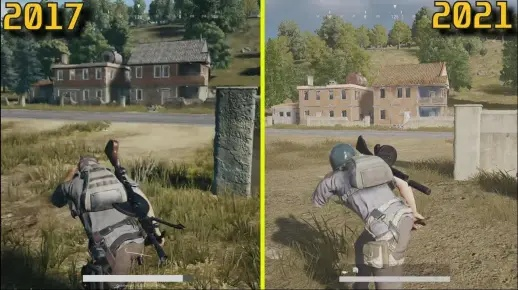 《绝地求生》画面升级前后对比，视觉盛宴新体验！