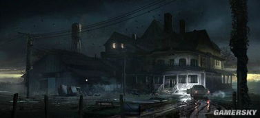 惊悚新画揭露《生化危机7》血腥老宅恐怖真相